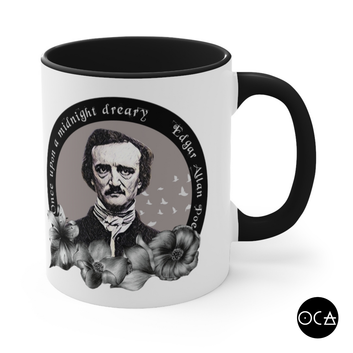 Edgar Allan Poe Mug (Doublesided)