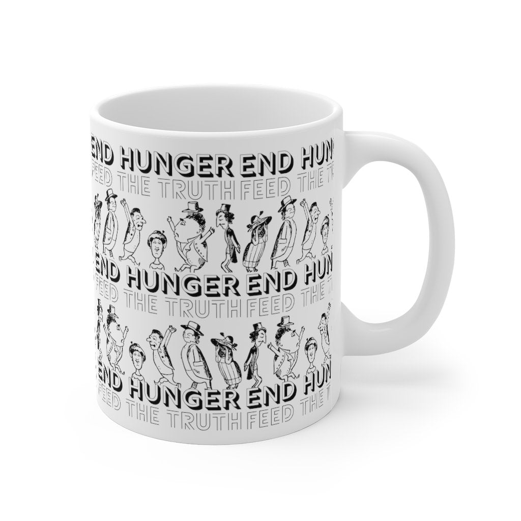 End Hunger Feed the Truth Mug