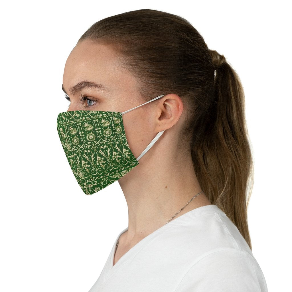 Fables Fabric Face Mask (Green) - Original City Apothecary