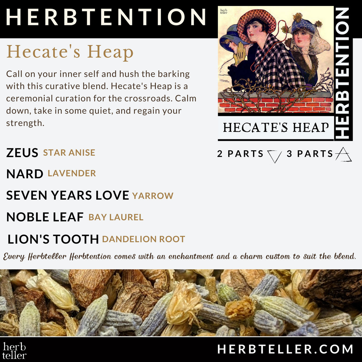 Hecate's Heap Herbal Tea - Original City Apothecary