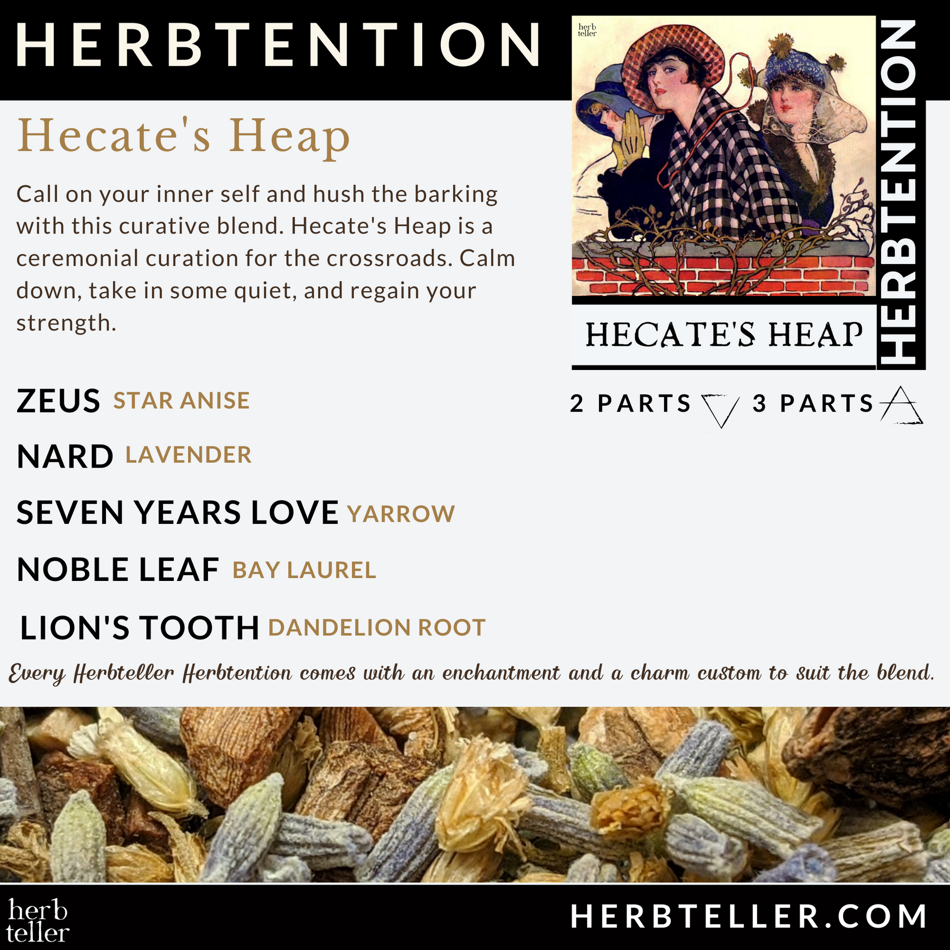 Hecate's Heap Herbal Tea - Original City Apothecary