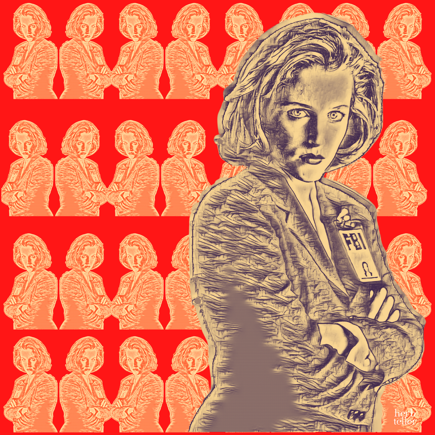 Well Dana me Scully (Dana Scully-inspired Herbal Tea/Infusion)