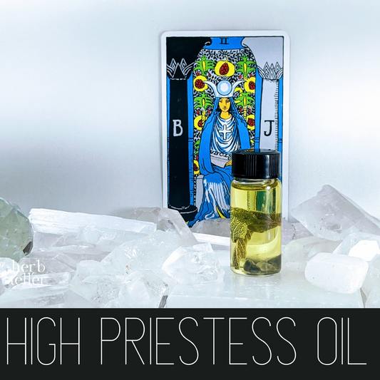 High Priestess Herbteller Tarot (Herbal Perfume/Oil)