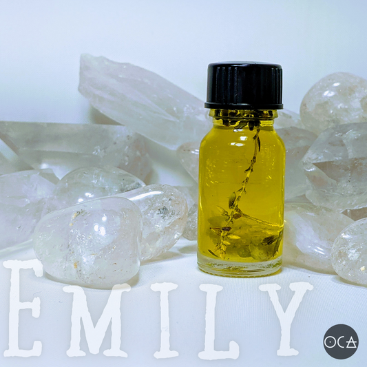 Dickinson Dew Herbfume (Oil/Perfume, a tribute to Emily Dickinson)