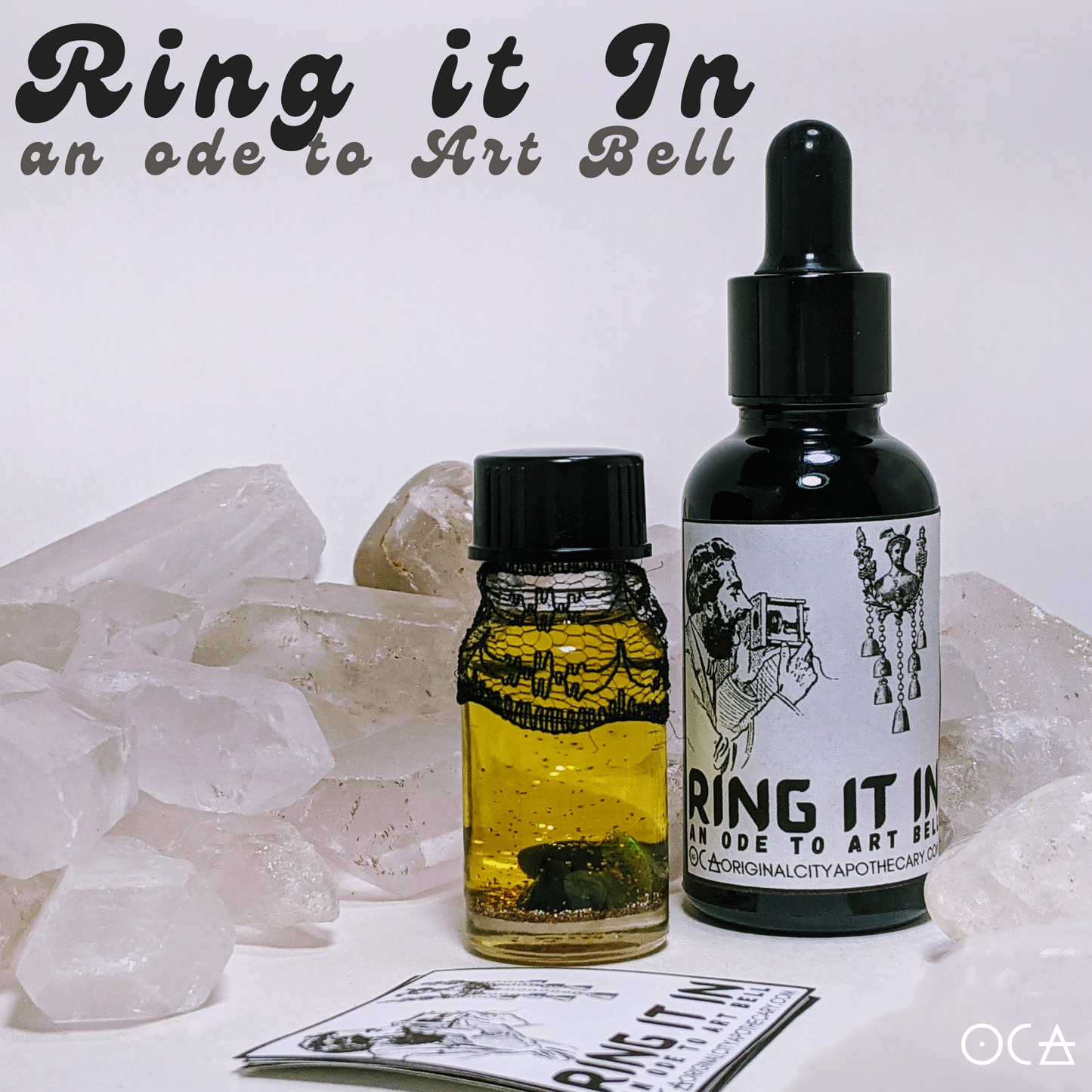 Ring it In, An Ode to Art Bell Herbal Perfume/Oil/Cologne
