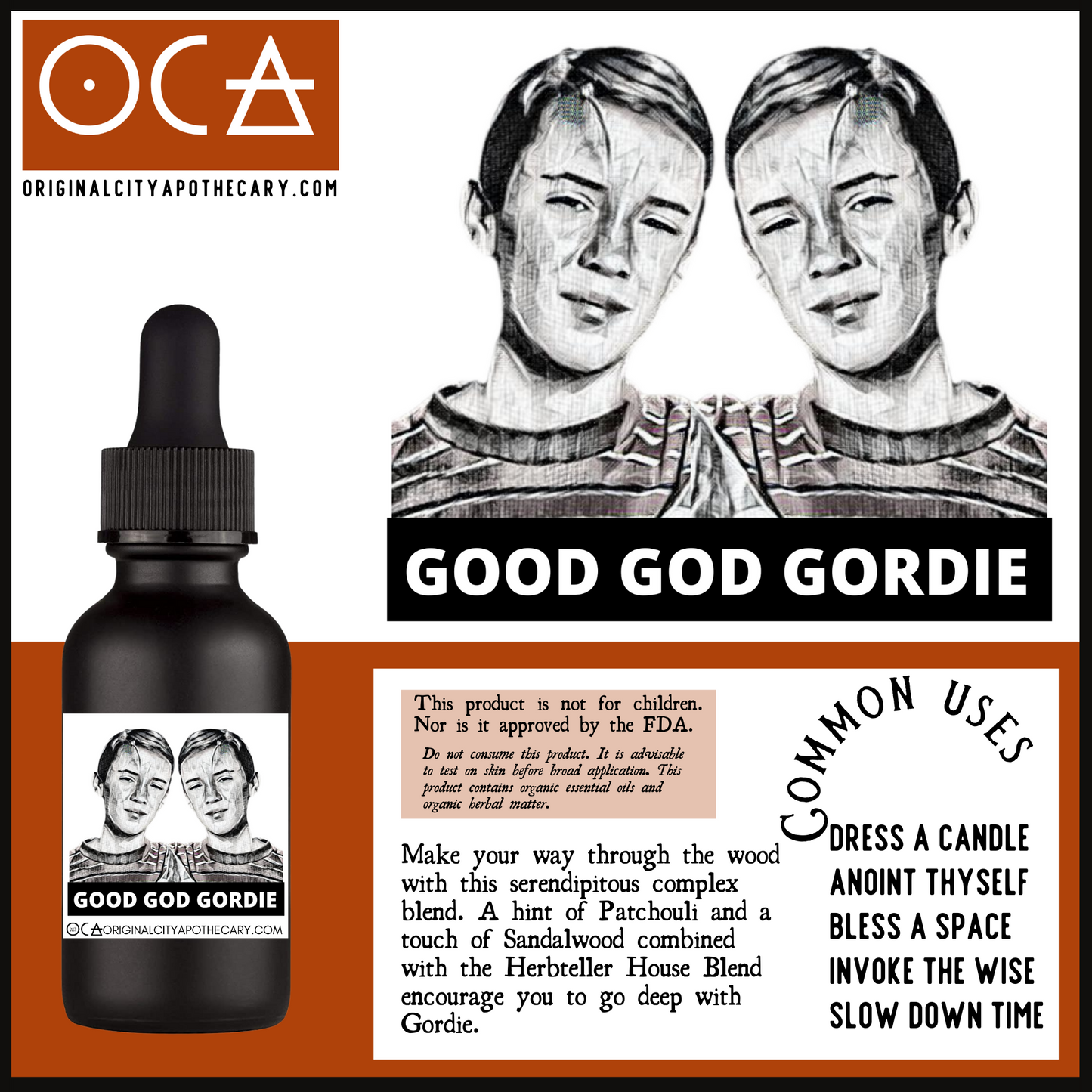 Good God Gordie Oil/Perfume/Cologne (inspired by Stand by Me)