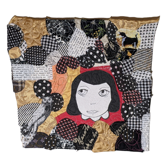Letty Brooks Art Quilt (by Stitchteller)