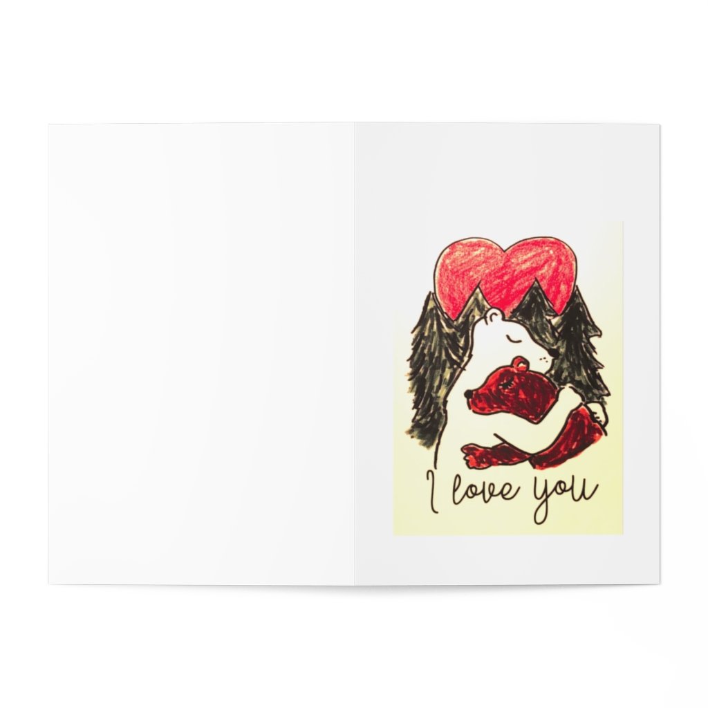 Love Bears Greeting Card (Original Art by Green Camel Press)