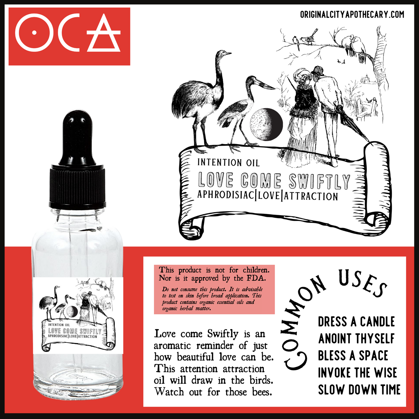 Love Come Swiftly (Herbal Perfume/Oil)