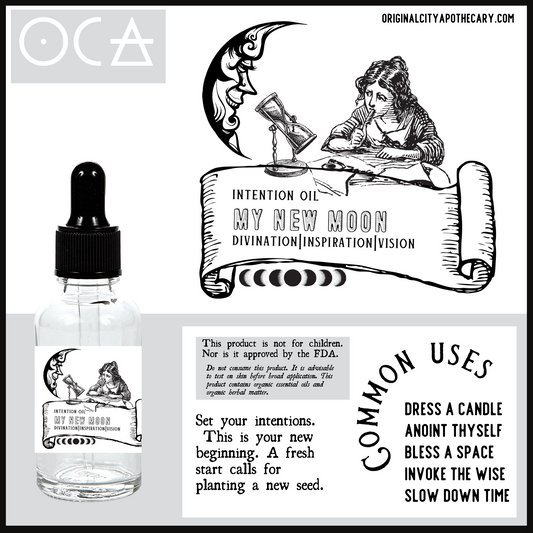 My New Moon (Herbal Perfume/Oil) - Original City Apothecary
