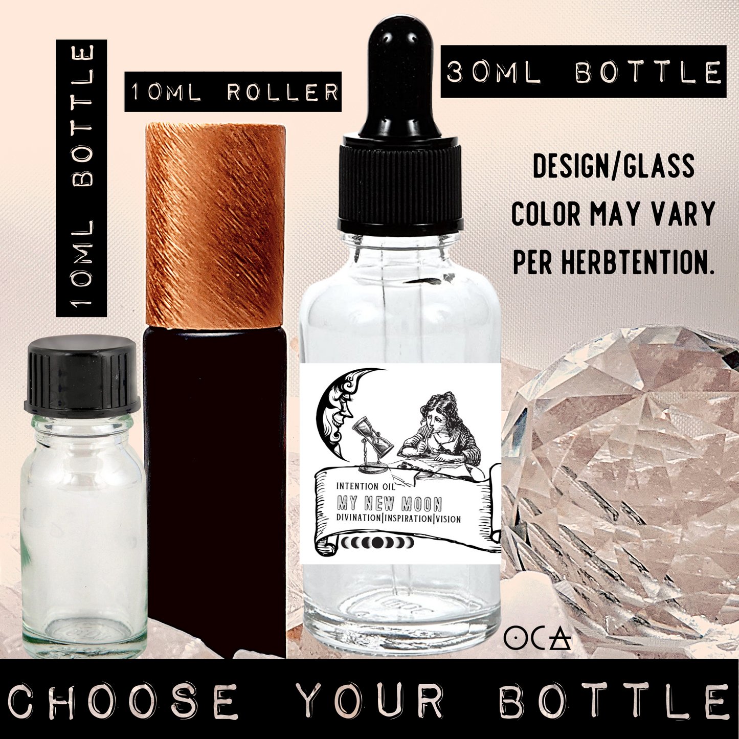 My Waning Moon Oil (Herbal Perfume/Oil) - Original City Apothecary