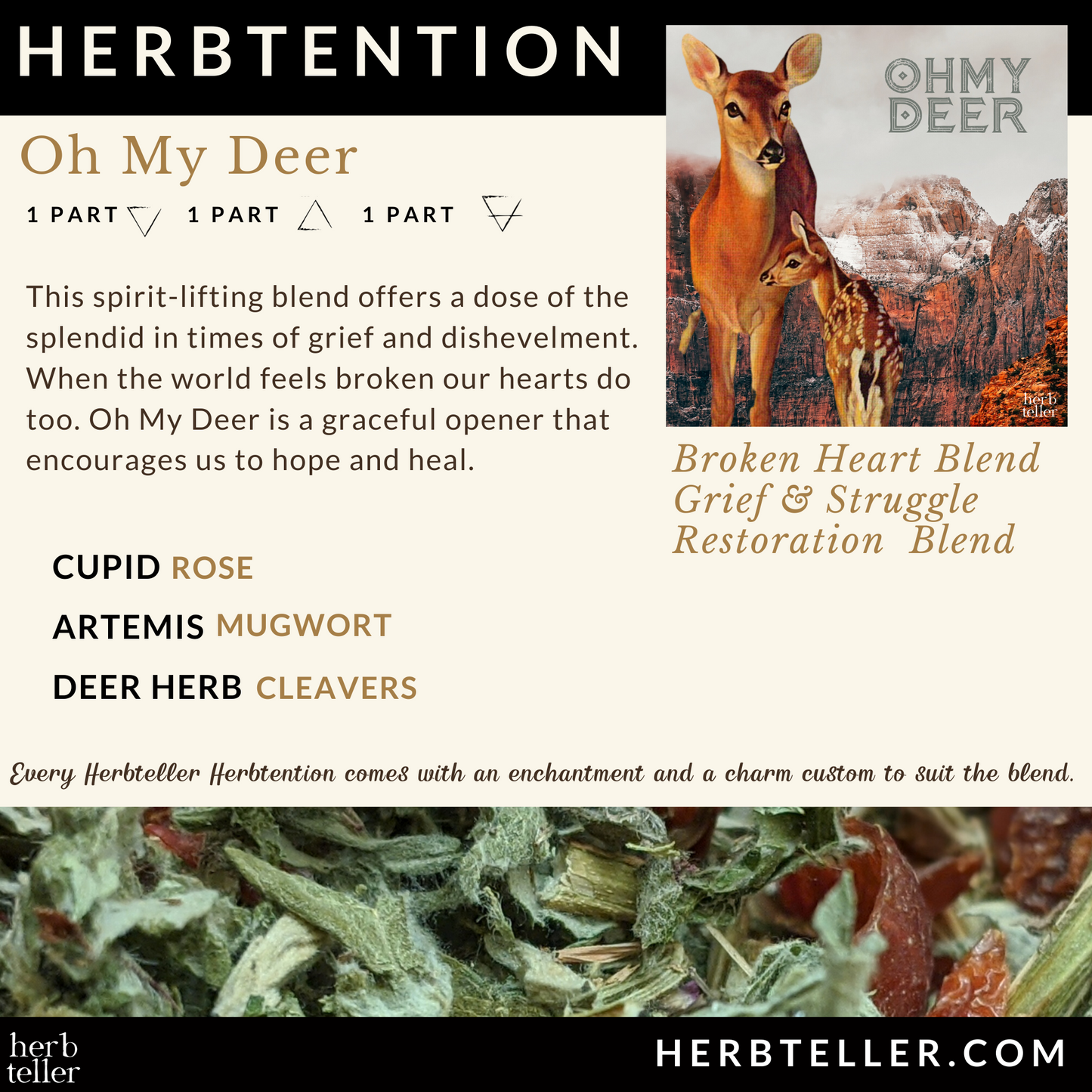 Oh My Deer Herbal Tea - Original City Apothecary