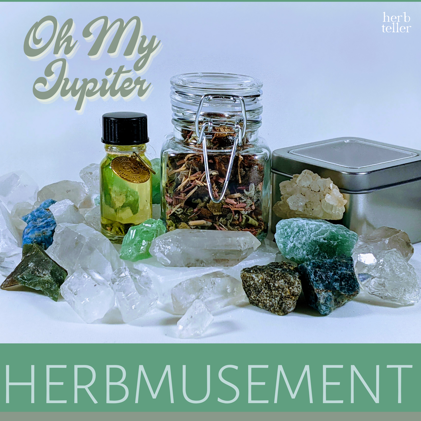 Oh My Jupiter Herbmusement (Tea/Oil/Incense) Ritual Set