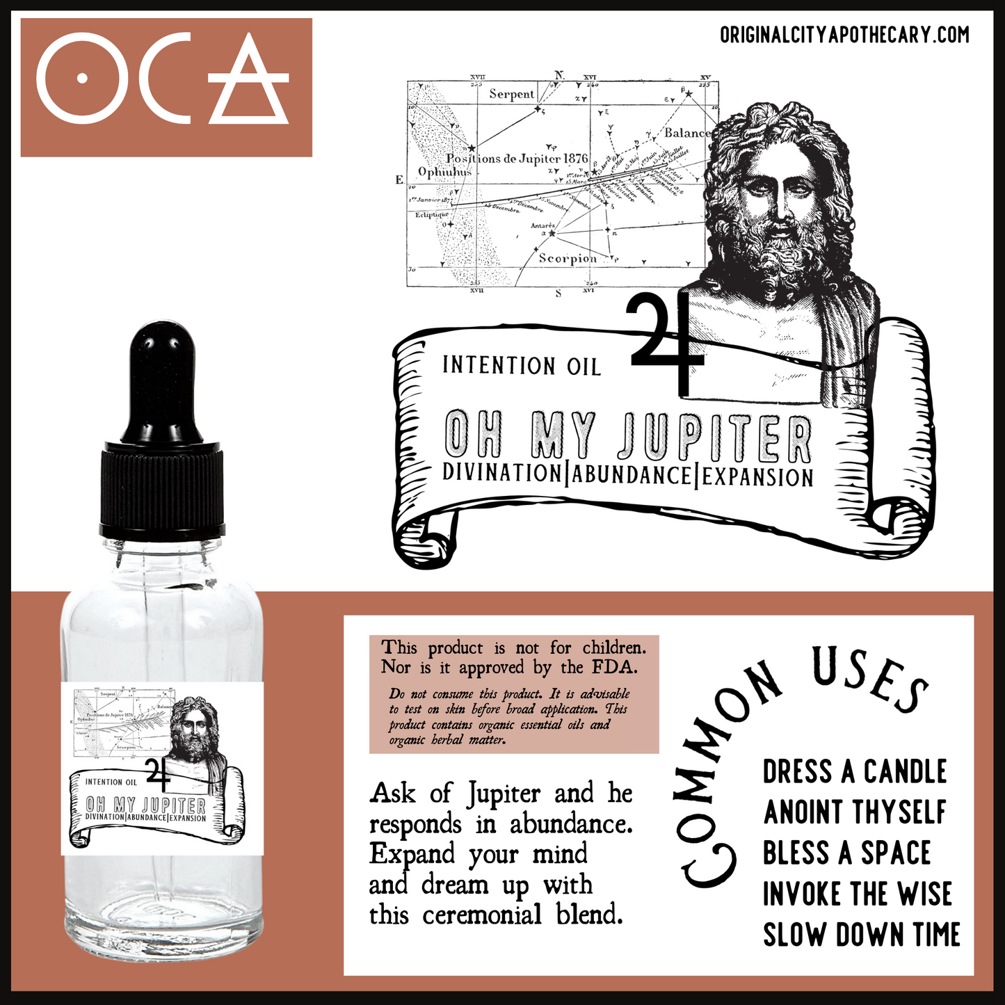 Oh My Jupiter Oil (Herbal Perfume/Oil)