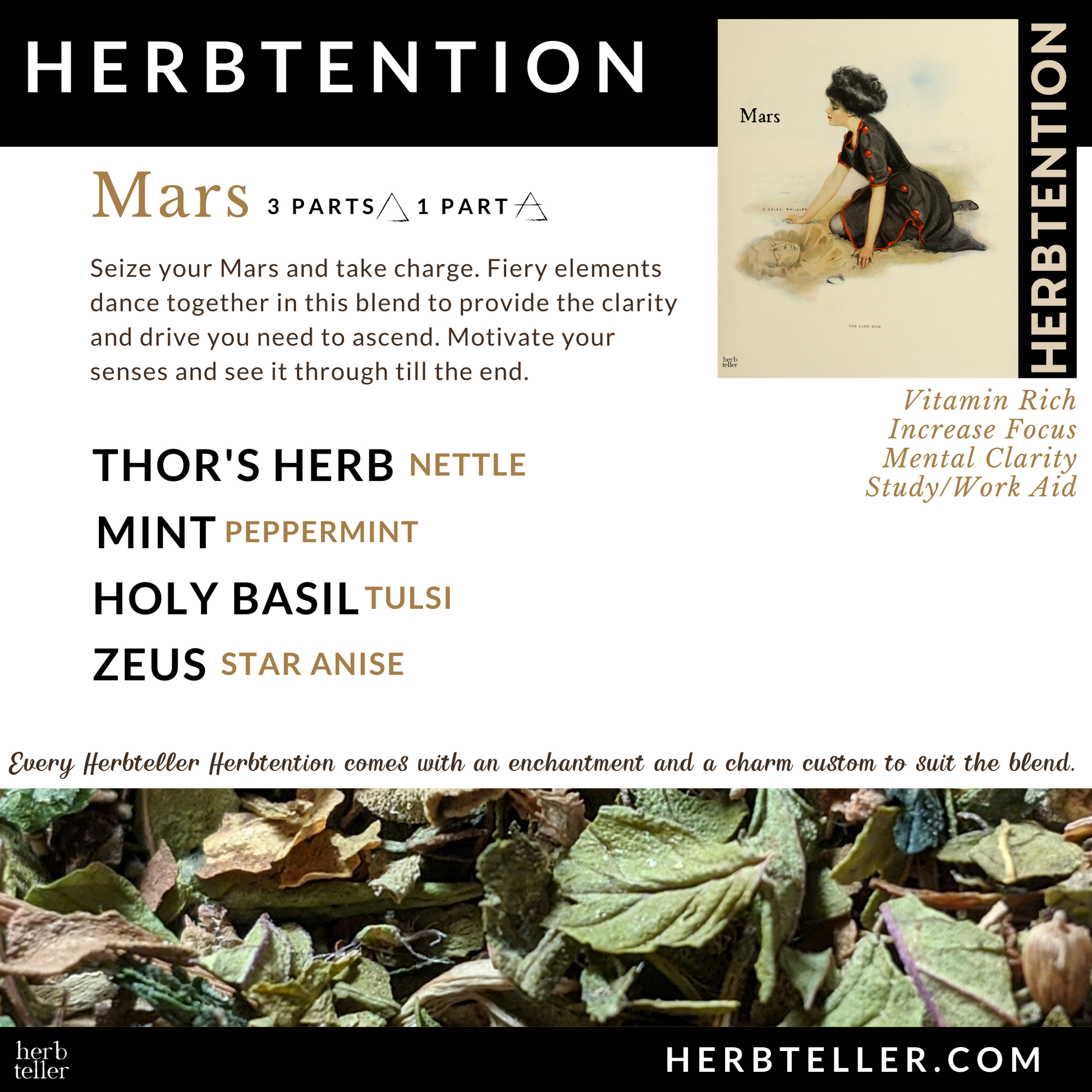 Oh My Mars Herbal Tea - Original City Apothecary