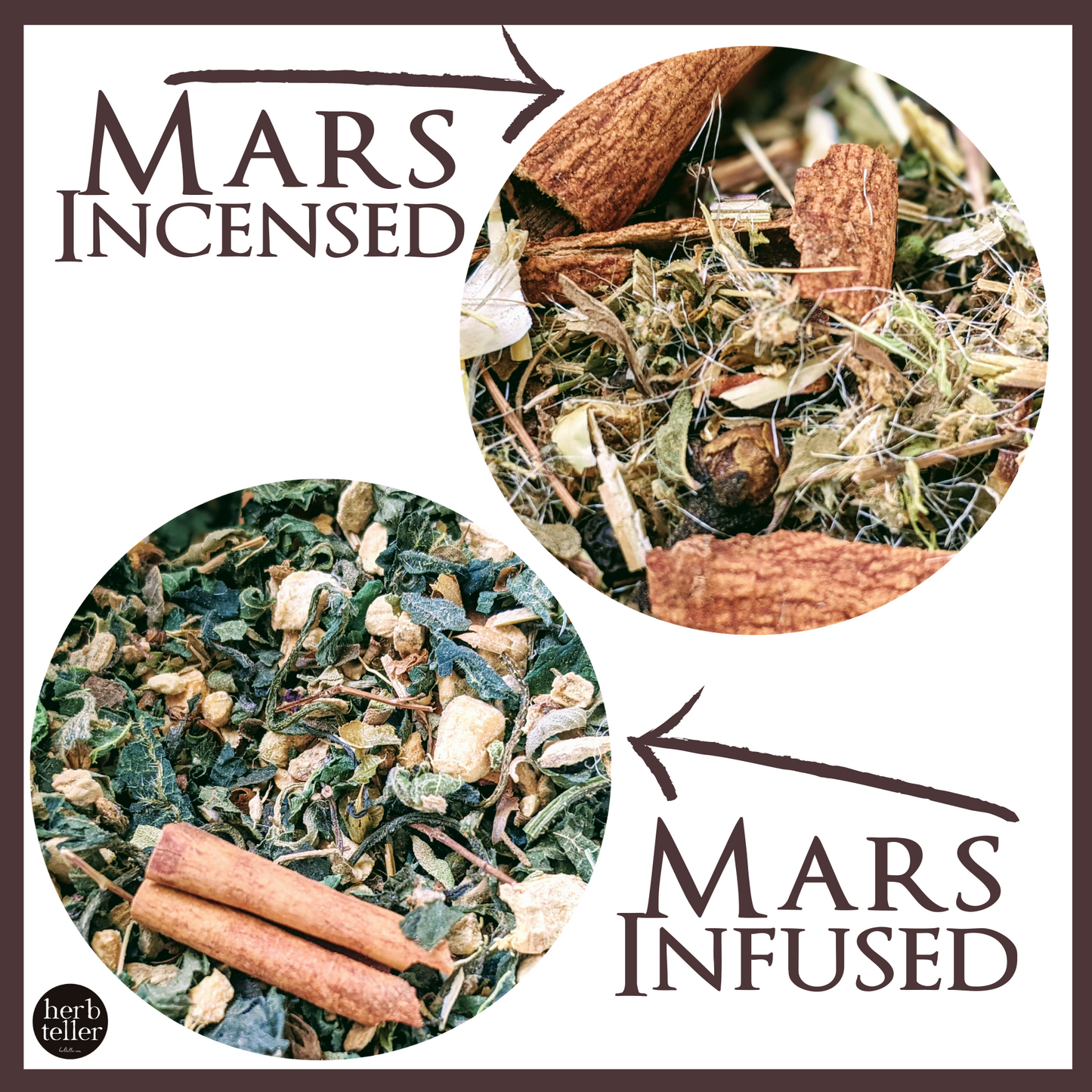 Oh My Mars Herbmusement (Tea/Oil/Incense) Ritual Set