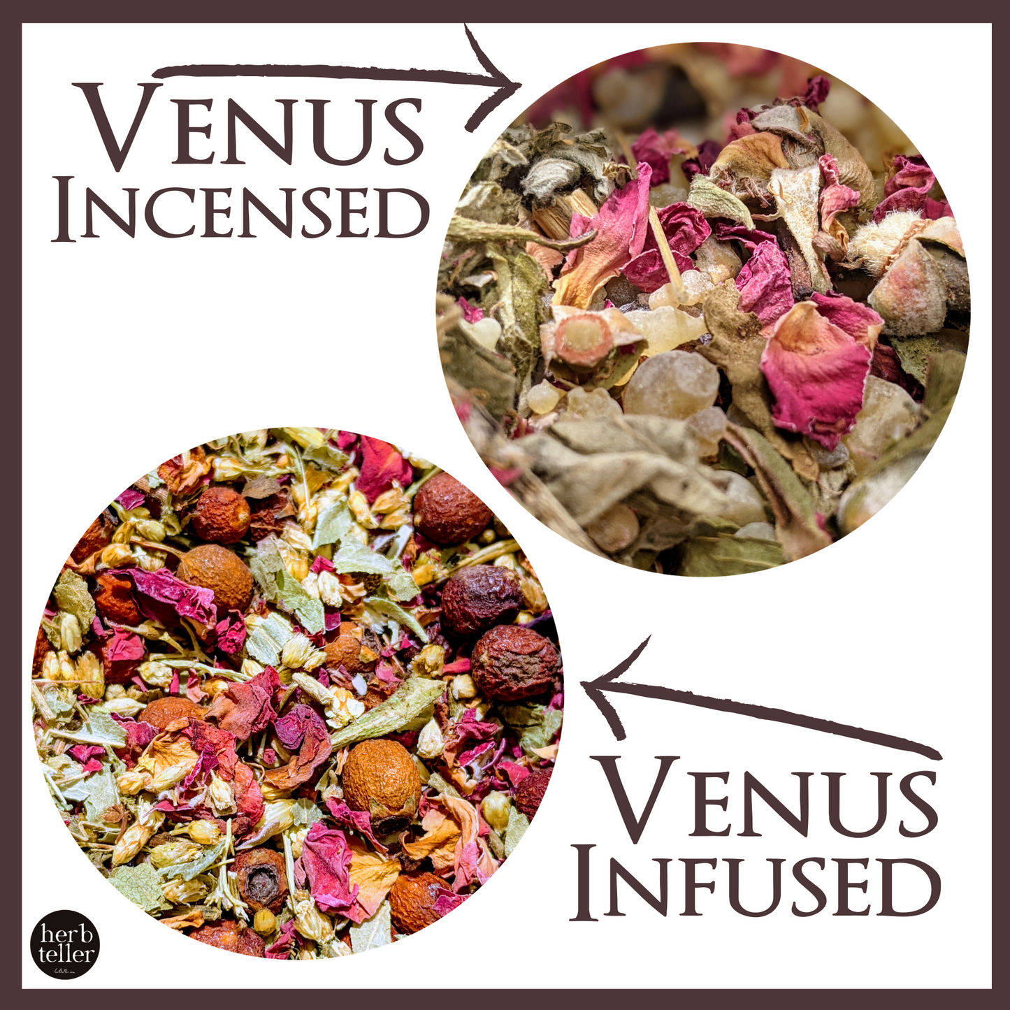 Oh My Venus Herbmusement (Tea/Oil/Incense) Ritual Set