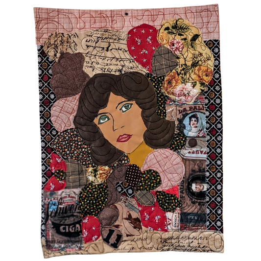 Pardon my ConJungtion Art Quilt (by Stitchteller)