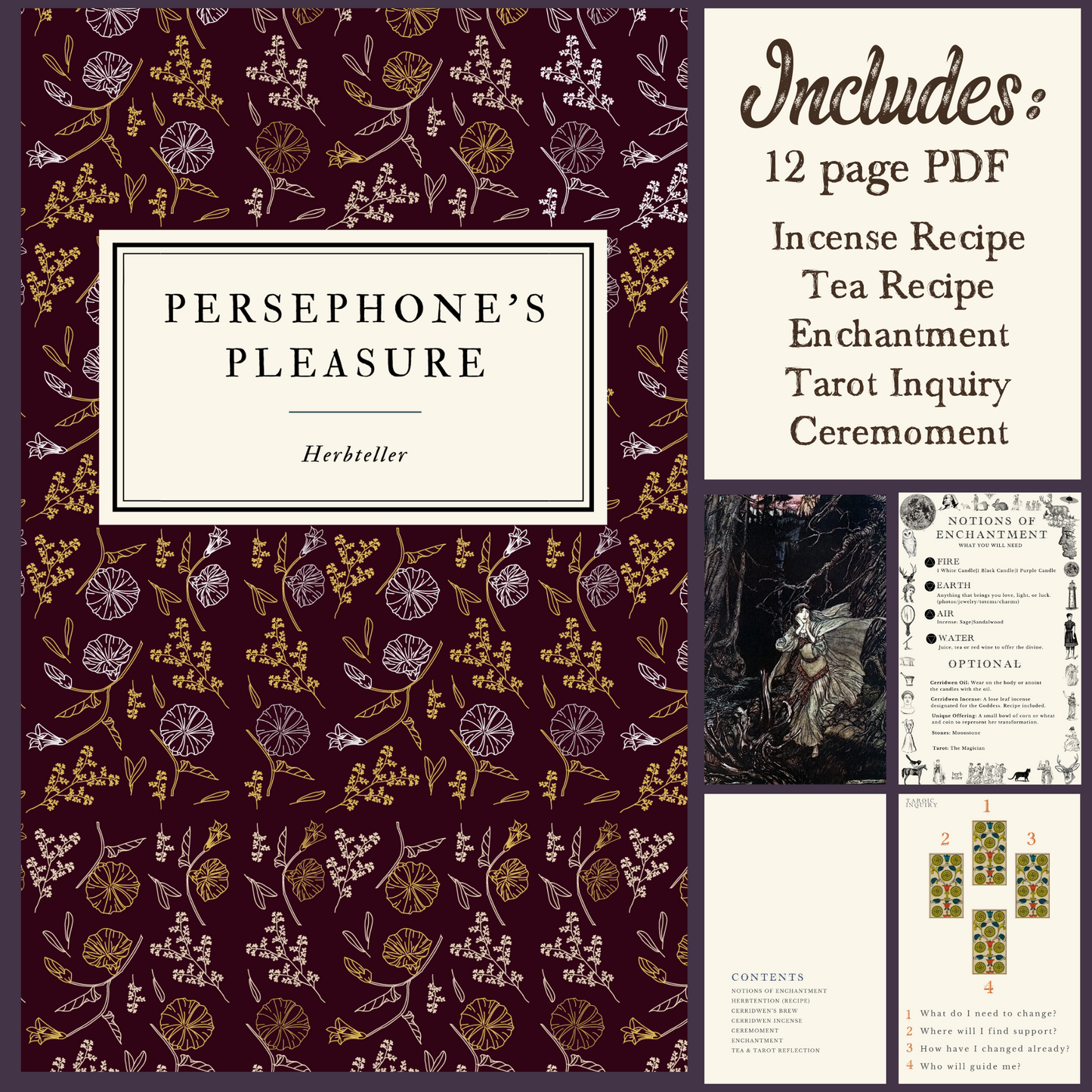 Persephone's Pleasure Ceremoment - Original City Apothecary