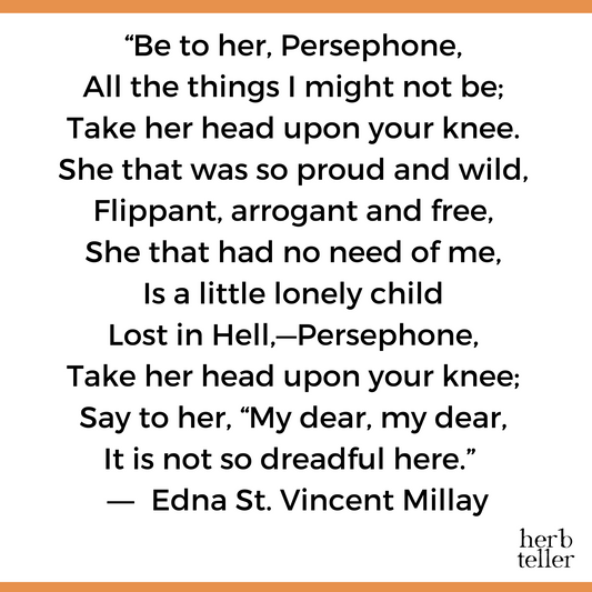 Persephone's Pleasure Herbal Tea - Original City Apothecary