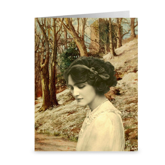 Poetea Card Landscape by Charles Baudelaire (Pocket Card)