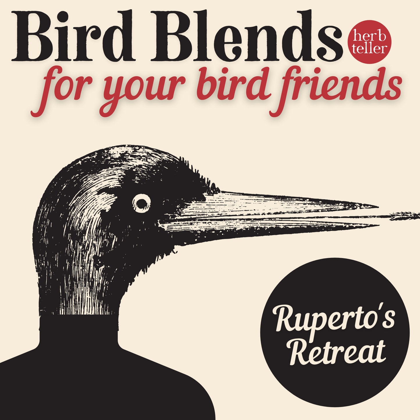 Ruperto's Retreat | Bird Blends for your Bird Friends | Herbal Bird Seed Mix - Original City Apothecary