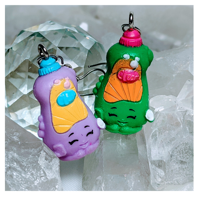 Soaps and Suds Buds Earrings | Strawbphiazbling