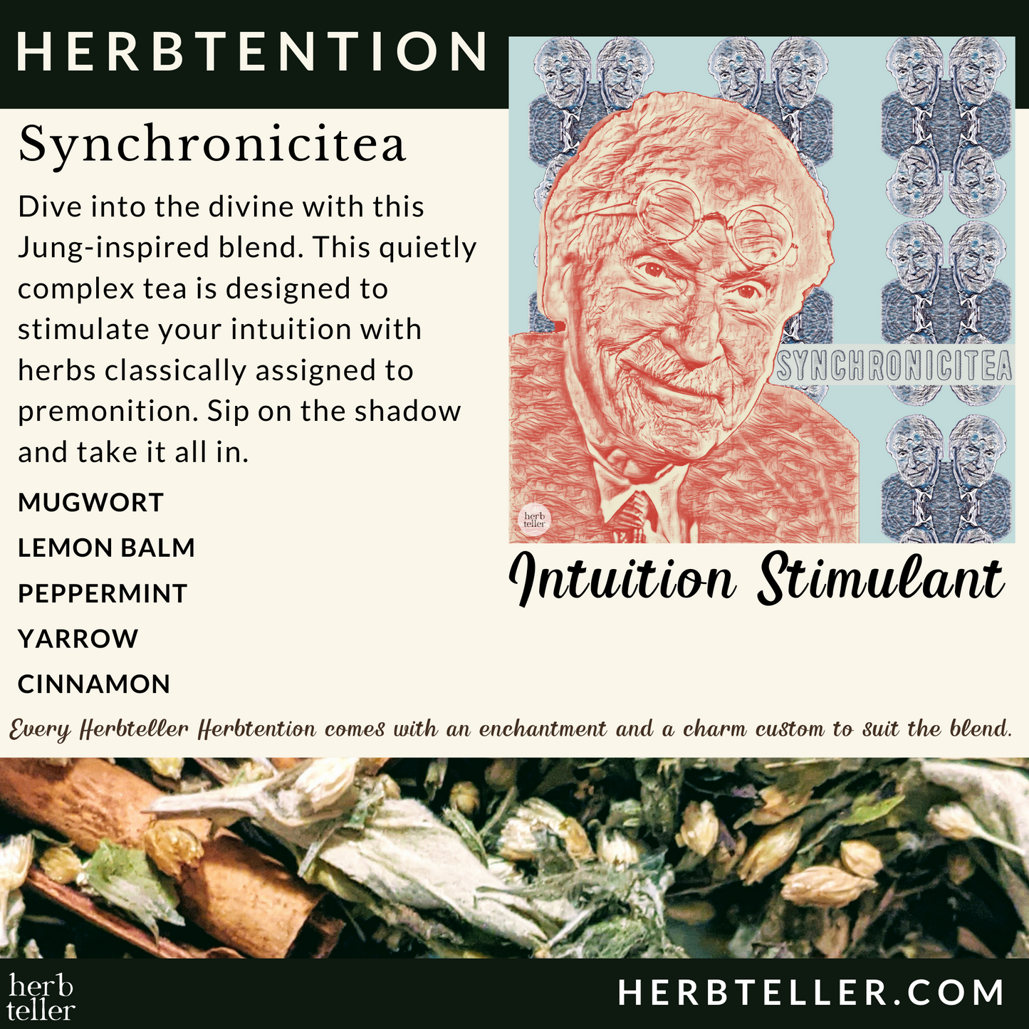 Synchronicitea|Jung-Inspired Herbal Tea/Infusion