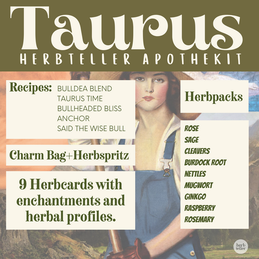 Taurus Herbs Apothekit (Herb Kit/Tea Kit)