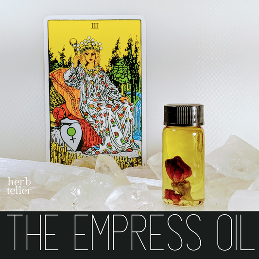 The Empress Herbteller Tarot (Herbal Perfume/Oil)
