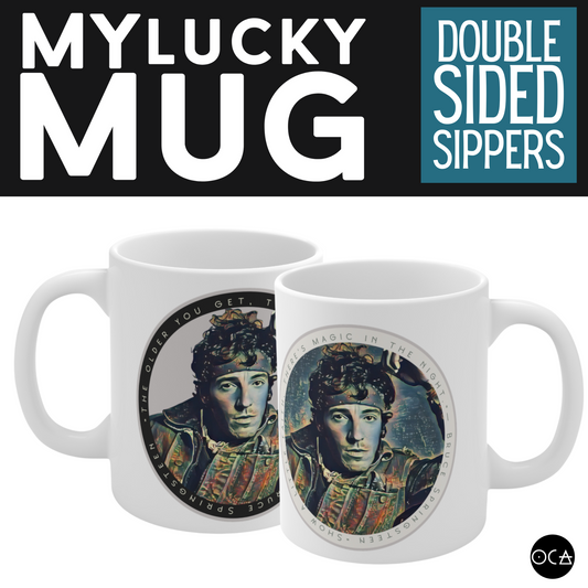 The Boss Mug an ode to Bruce Springsteen (Doublesided/2 Color Options)