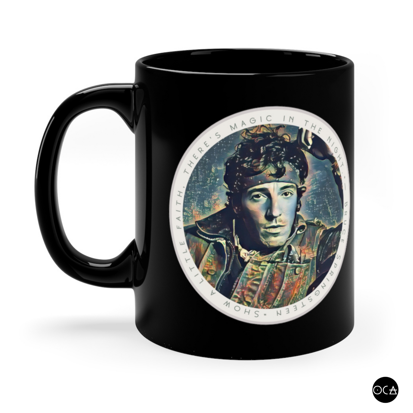 The Boss Mug an ode to Bruce Springsteen (Doublesided/2 Color Options)