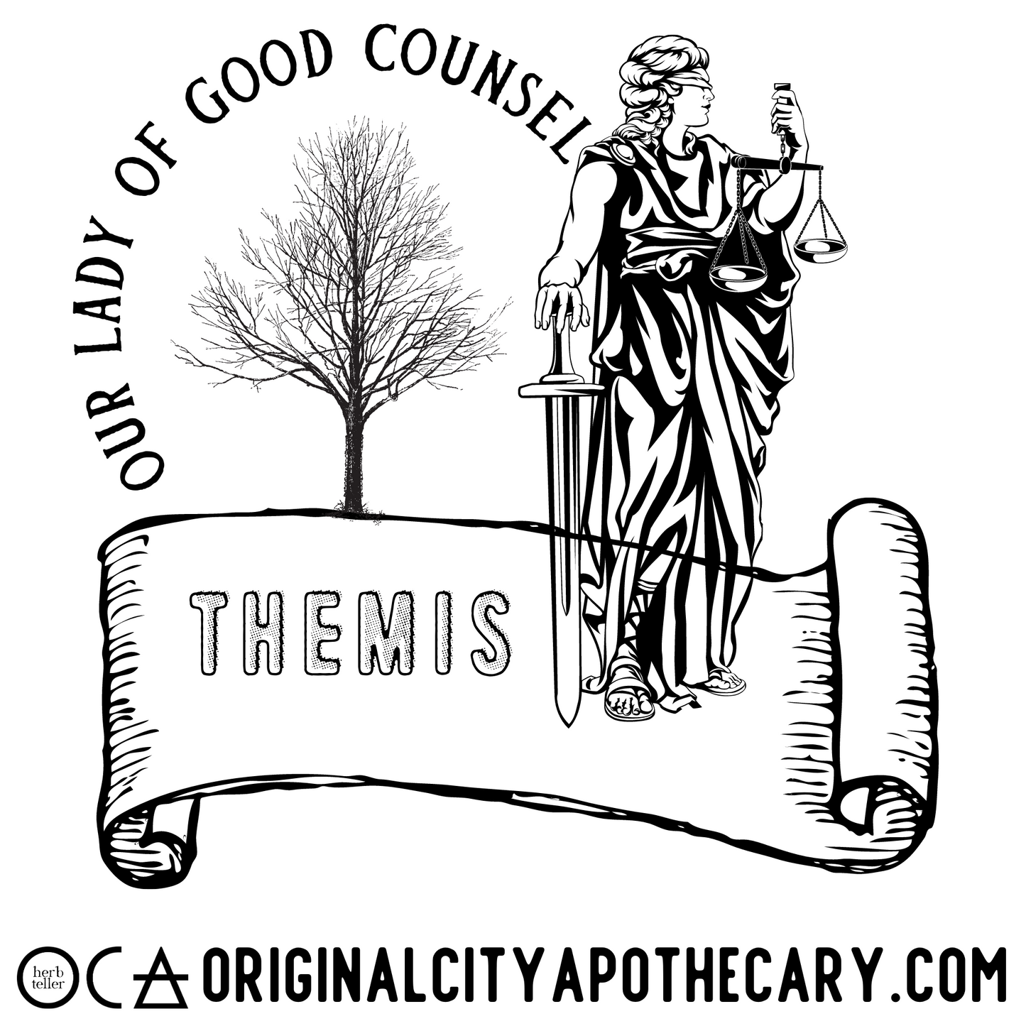 Themis|Lady of Justice Herbal Tea/Infusion