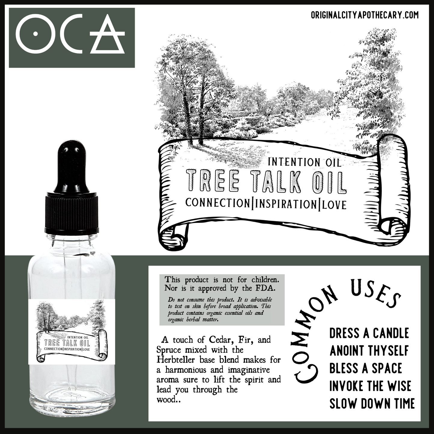 Tree Talk Oil (Herbal Perfume/Oil)