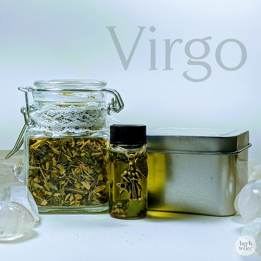 Oh My Virgo Herbmusement (Tea/Oil/Incense) Ritual Set