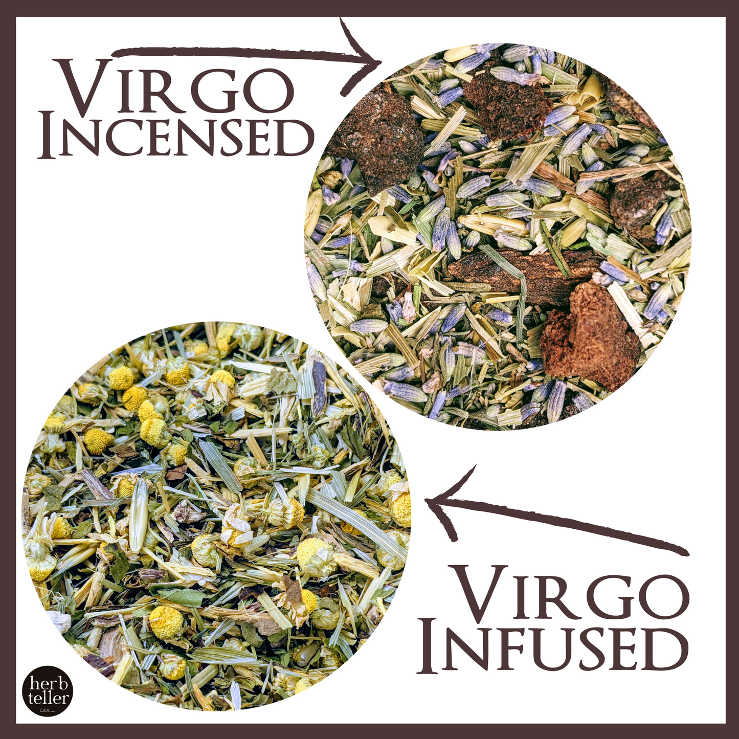 Oh My Virgo Herbmusement (Tea/Oil/Incense) Ritual Set