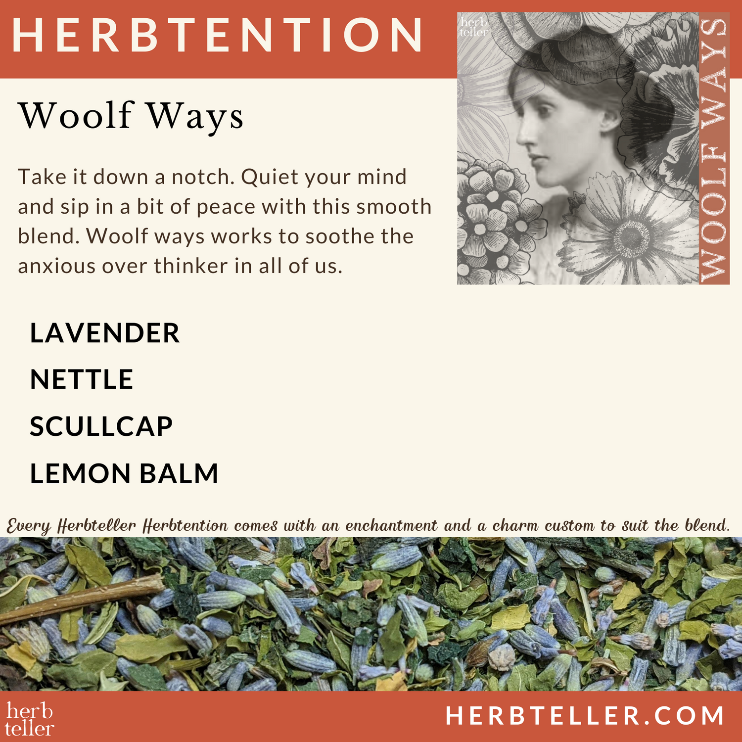 Woolf Ways Herbal Tea - Original City Apothecary